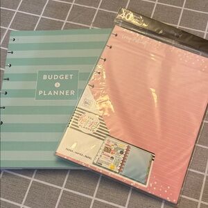 The Happy Planner Budget & Planner Set - Mint and Pink